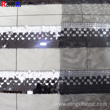 Hot Selling Rhinestone Sequin Fabric With Low Price